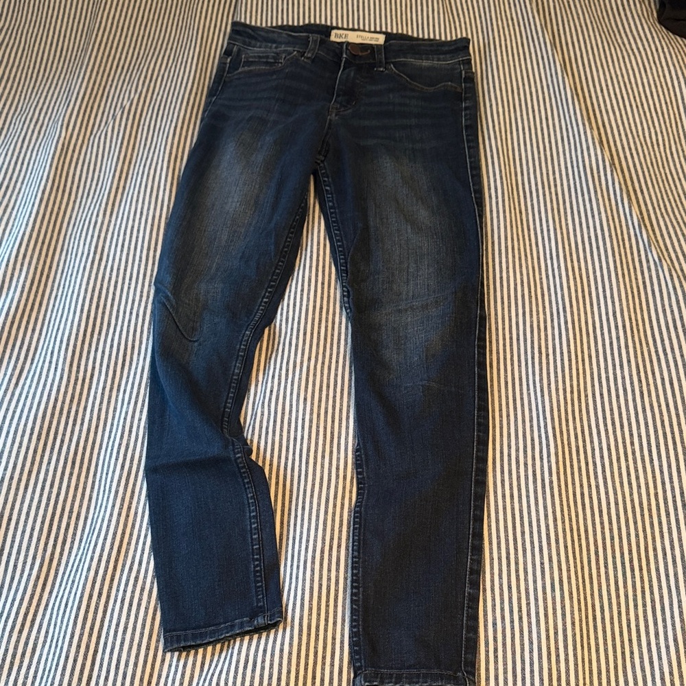 BKE Women’s Skinny Dark Blue Jeans